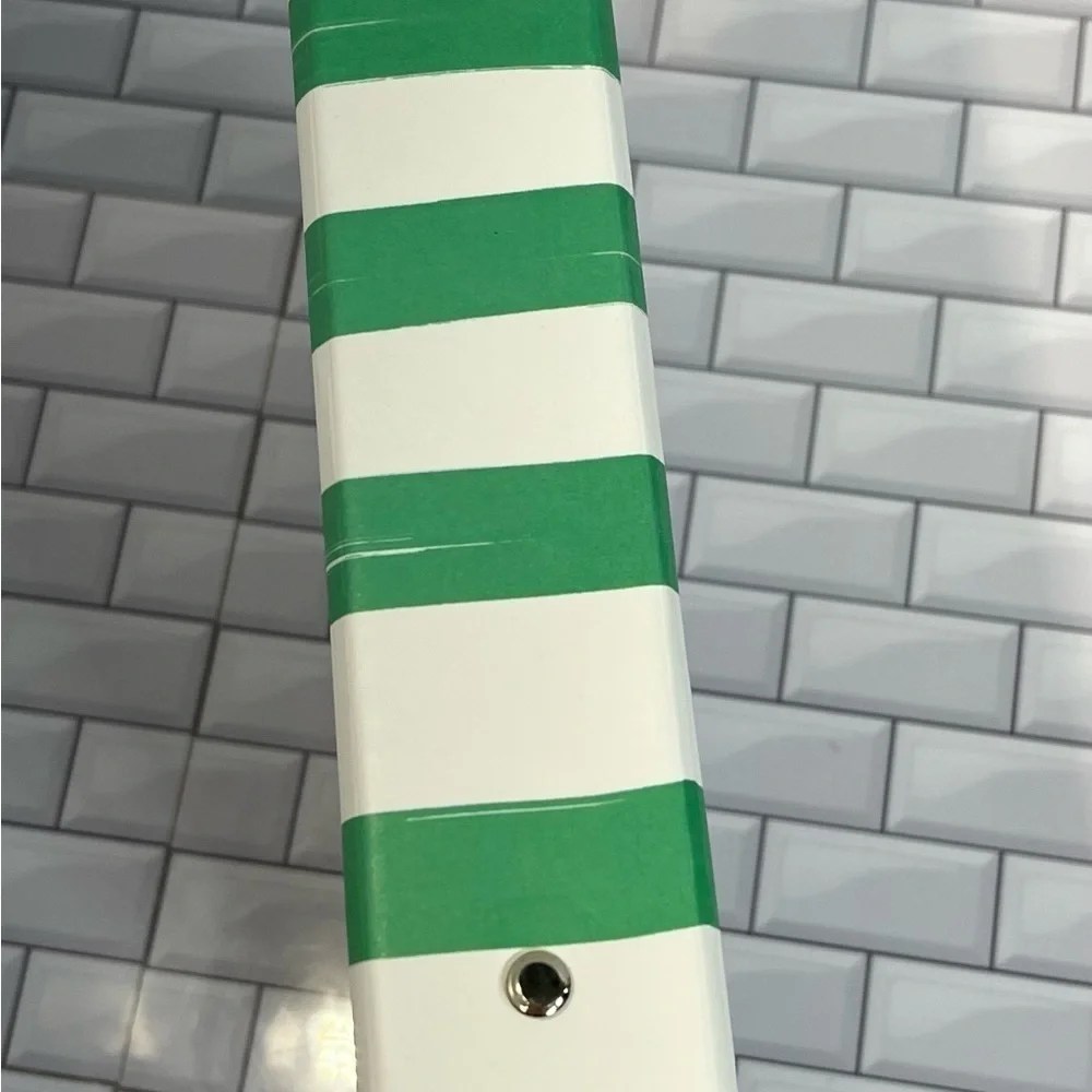 American Crafts Memory Planner Binder Office Stripes 7.75 x 8.75 x 1.68 inches